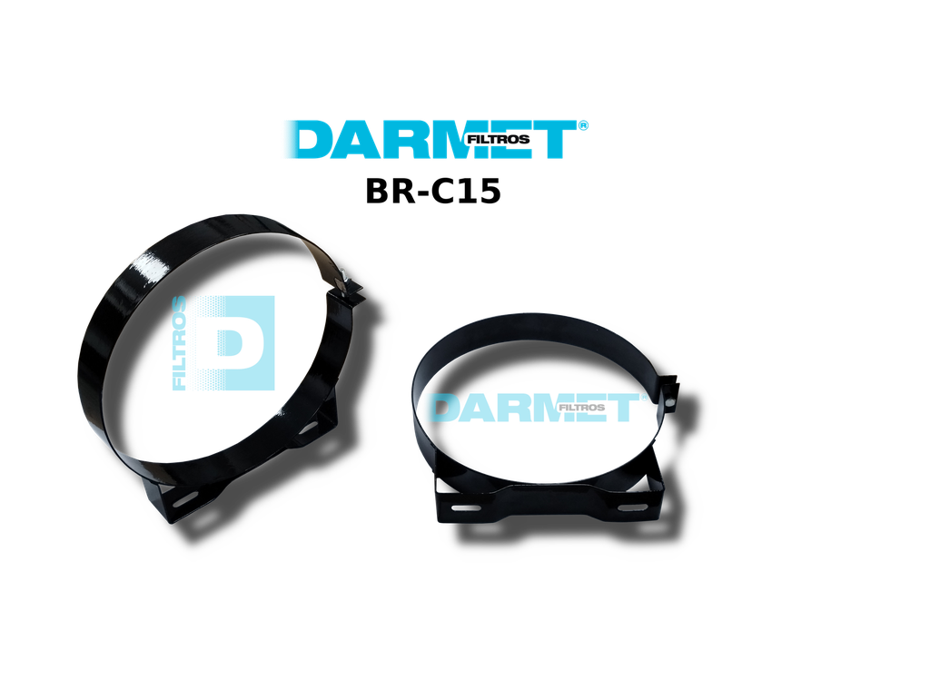 BR-C15 JUEGO DE 2 BRIDAS C-15 CARCASA DE 15M
