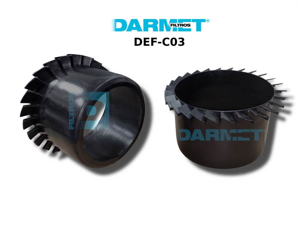 DEF-C03 DEFLECTOR PLÁSTICO C-03 CARCASA DE 12M